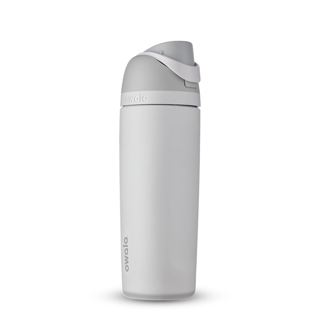 19oz Shy Marshmallow Stainless Steel Insulated Owala FreeSip Water Bottle