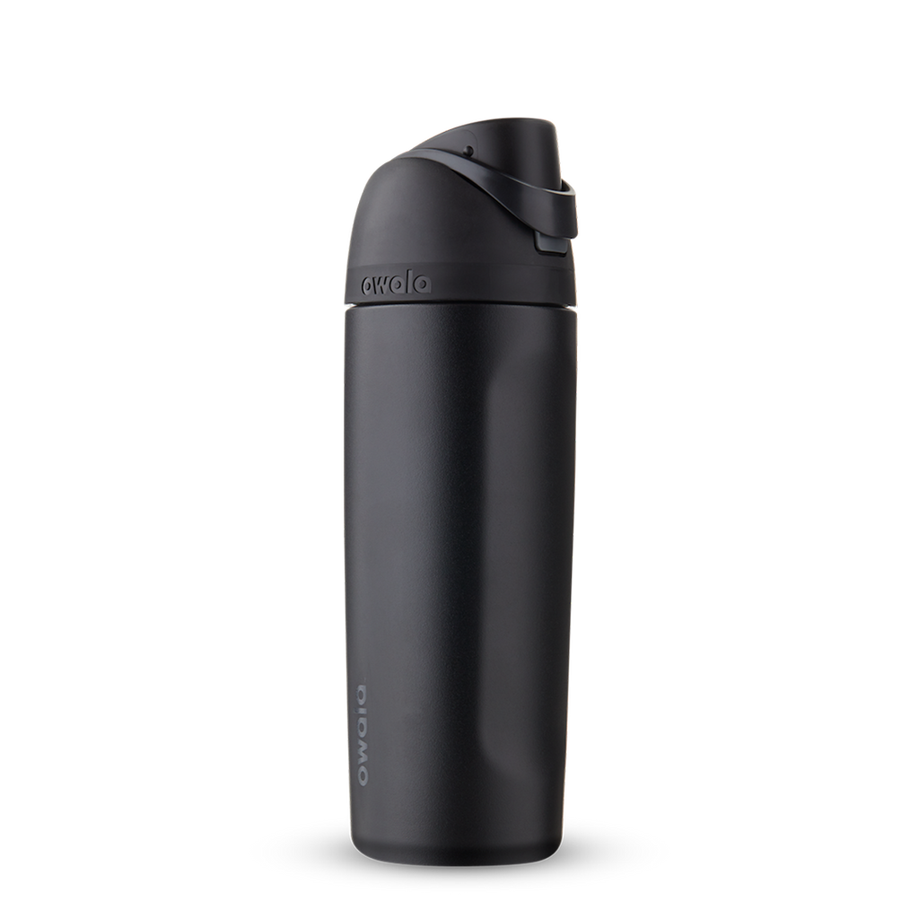 19oz Very, Very Dark Stainless Steel Insulated Owala FreeSip Water Bottle