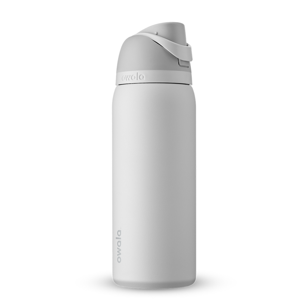 32oz Shy Marshmallow Stainless Steel Insulated Owala FreeSip Water Bottle