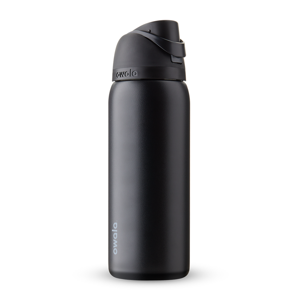 32oz Very, Very Dark Stainless Steel Insulated Owala FreeSip Water Bottle